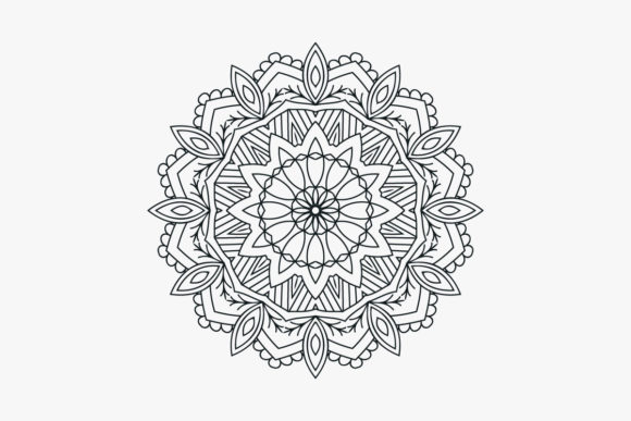 Download Decoration Mandala Coloring Page Pattern - Decor Collection