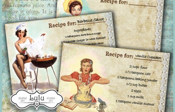 Download Pin Up Recipe Cards - Recipe Collection