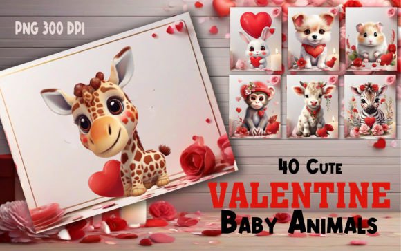 Download Valentine Baby Animals PNG Clipart - Premium Resources