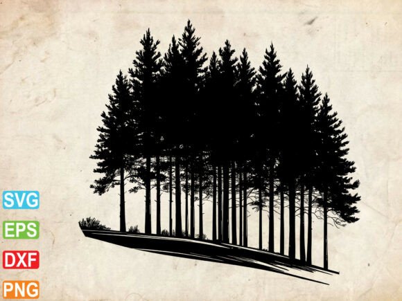 Download Forest Scene SVG, Forest Decor Svg - Decor Collection